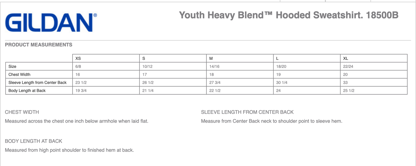 Gildan® - Youth Heavy Blend™ Crewneck Sweatshirt