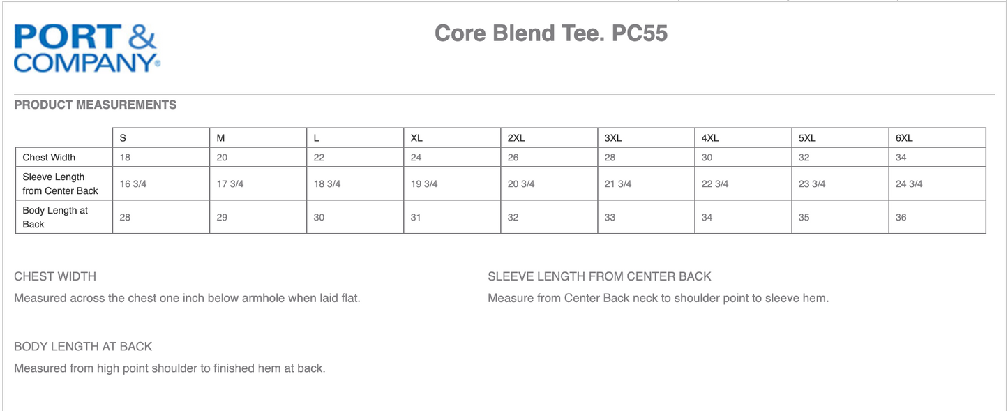 Port & Company® Core Blend Tee