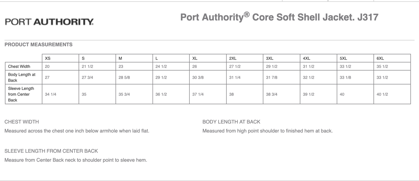 Port Authority® Core Soft Shell Jacket