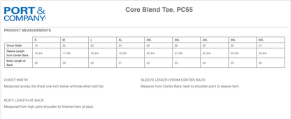Port & Company® Core Blend Tee